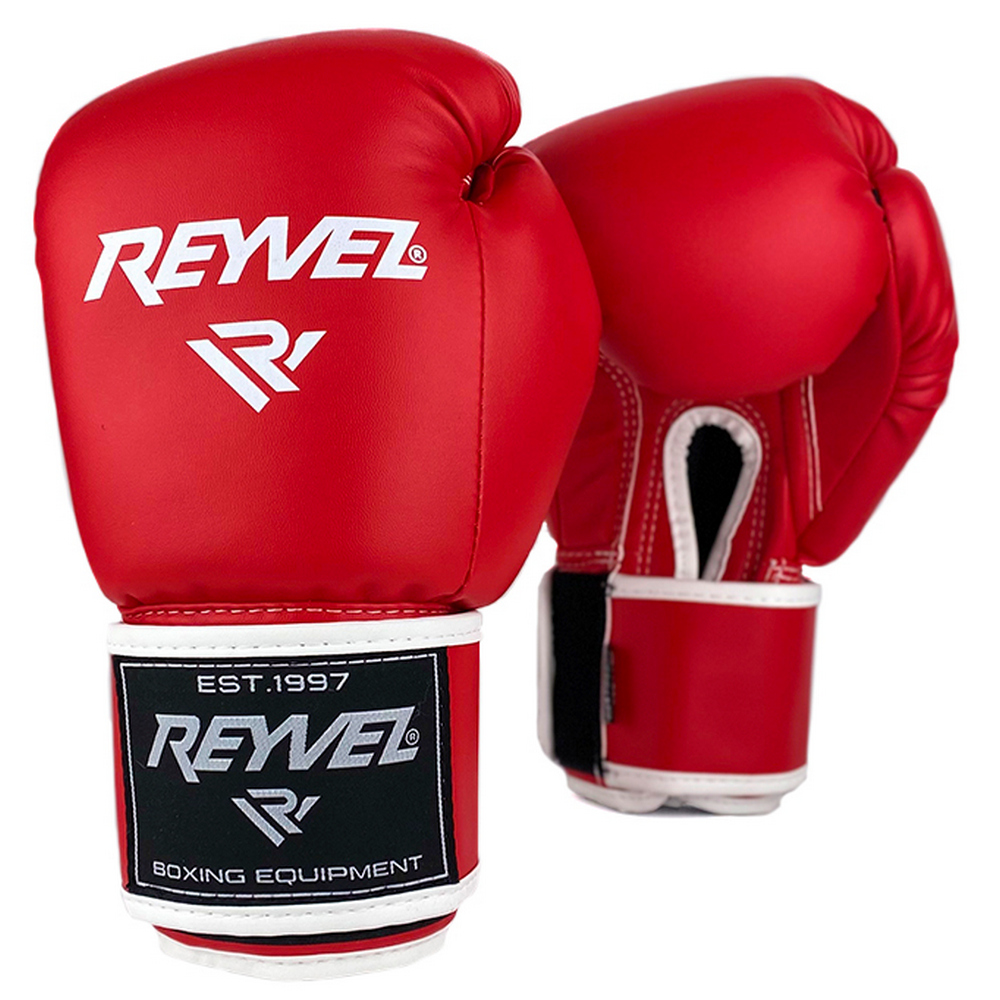  Боксерские перчатки Reyvel 80 красные 