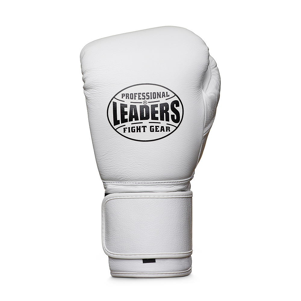  Боксерские перчатки LEADERS LS 2 белые 