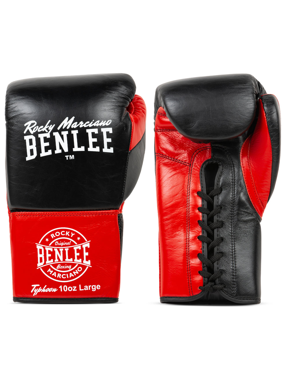  Боевые перчатки BENLEE TYPHOON Black/Red 