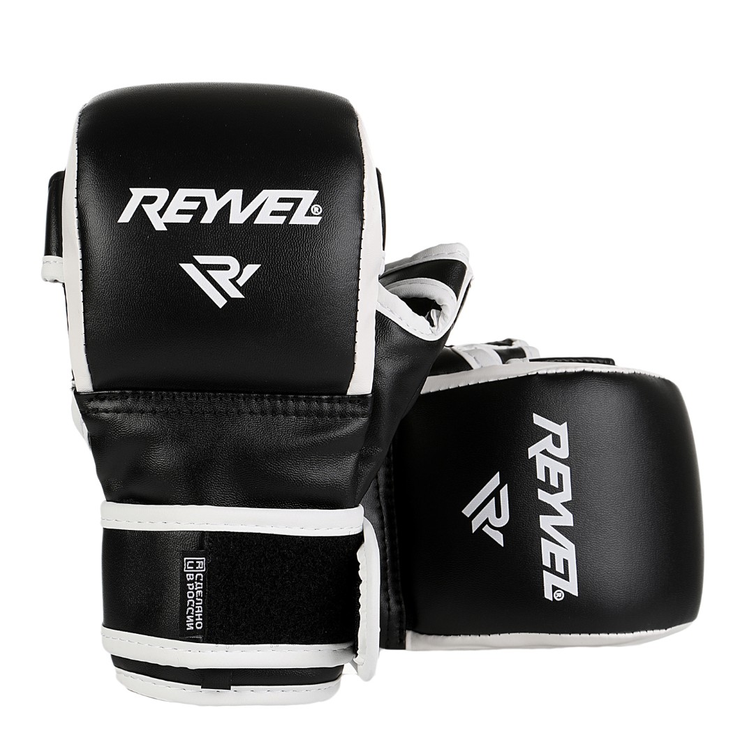  Перчатки Reyvel ММА PRO TRAINING черные 