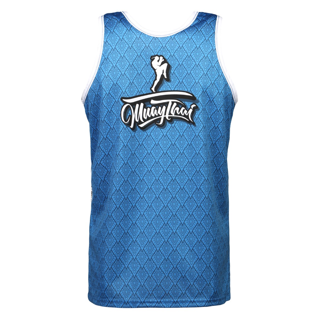  Майка тренировочная RFighter ФТБР-MT синяя 