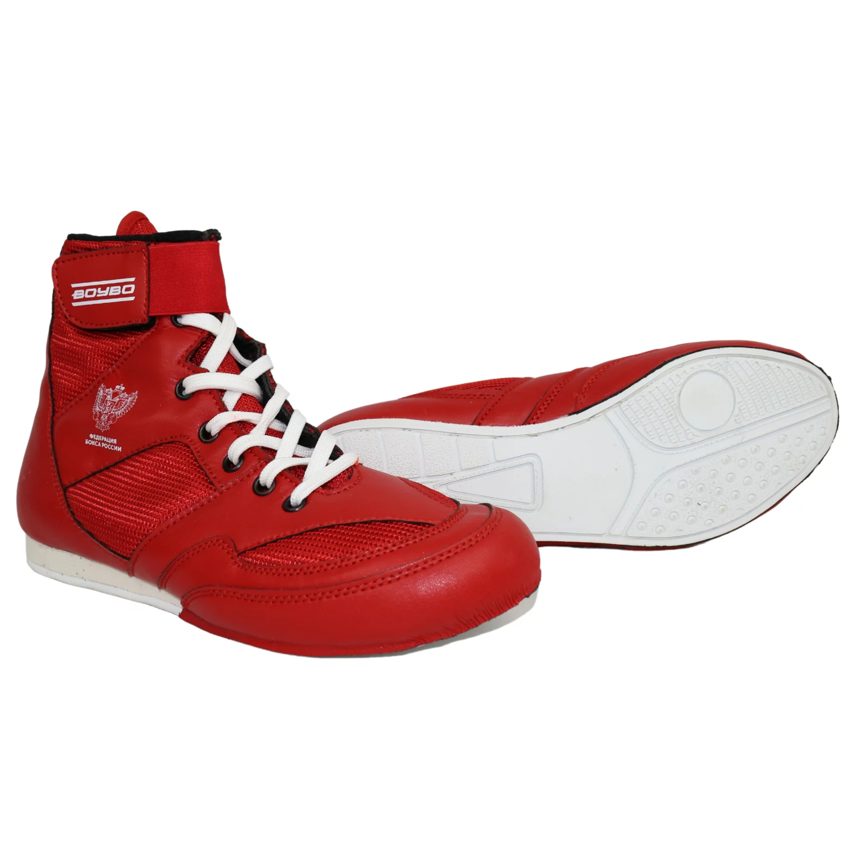  Боксерки BoyBo TITAN IB-26 (одобрены ФБР) красные 