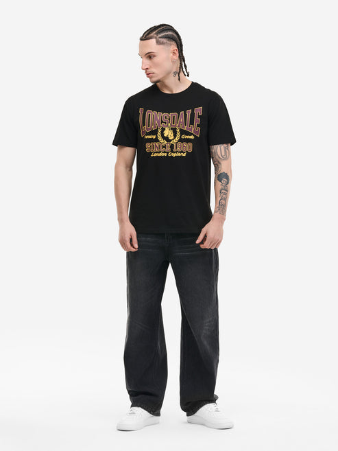  Футболка LONSDALE AYCLIFFE, цвет Black 