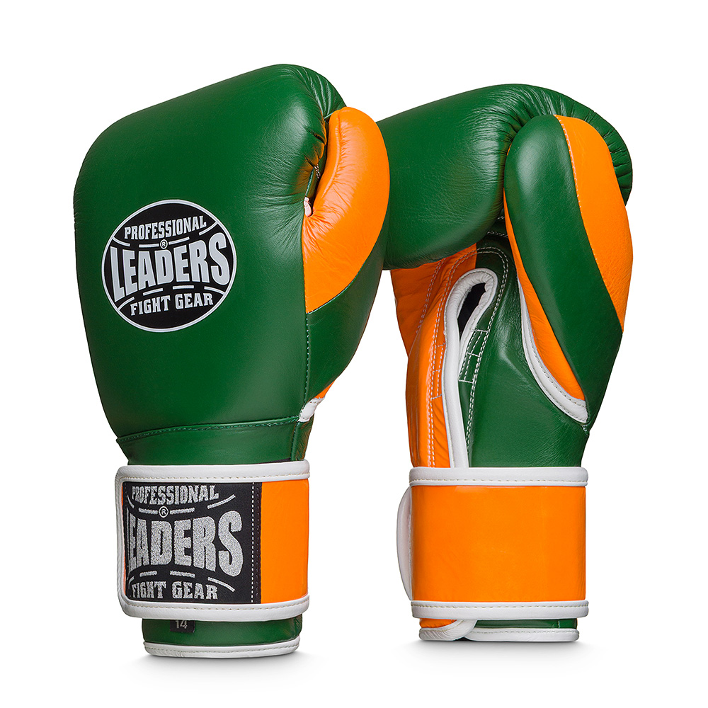  Перчатки боксерские LEADERS LS FANCY DGN/OR 