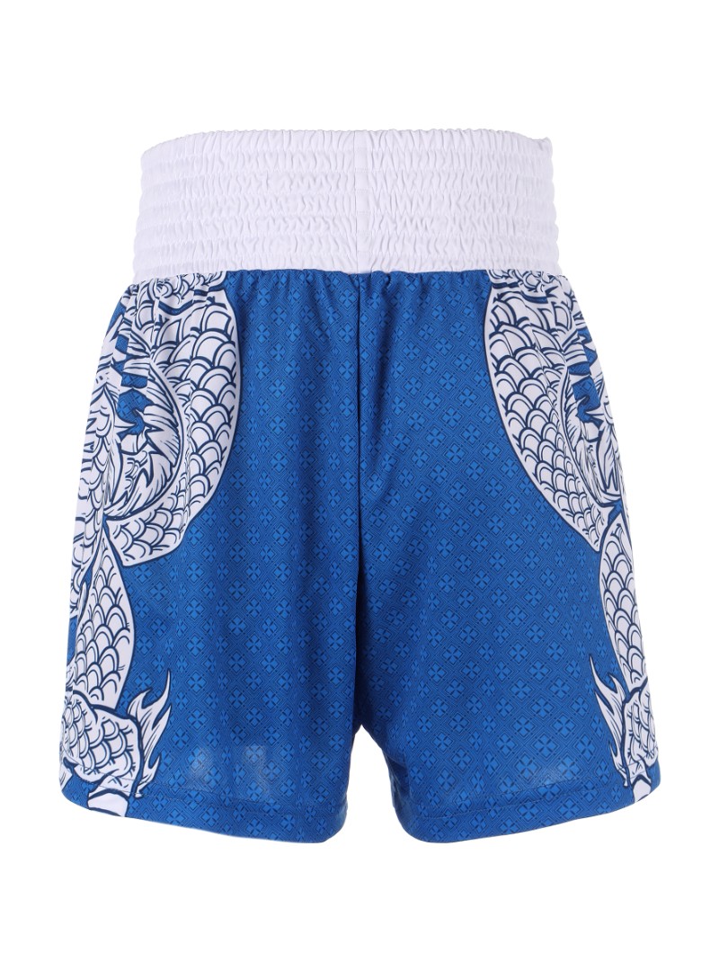  Тайские шорты RFighter ФТБР-DRAG синие 