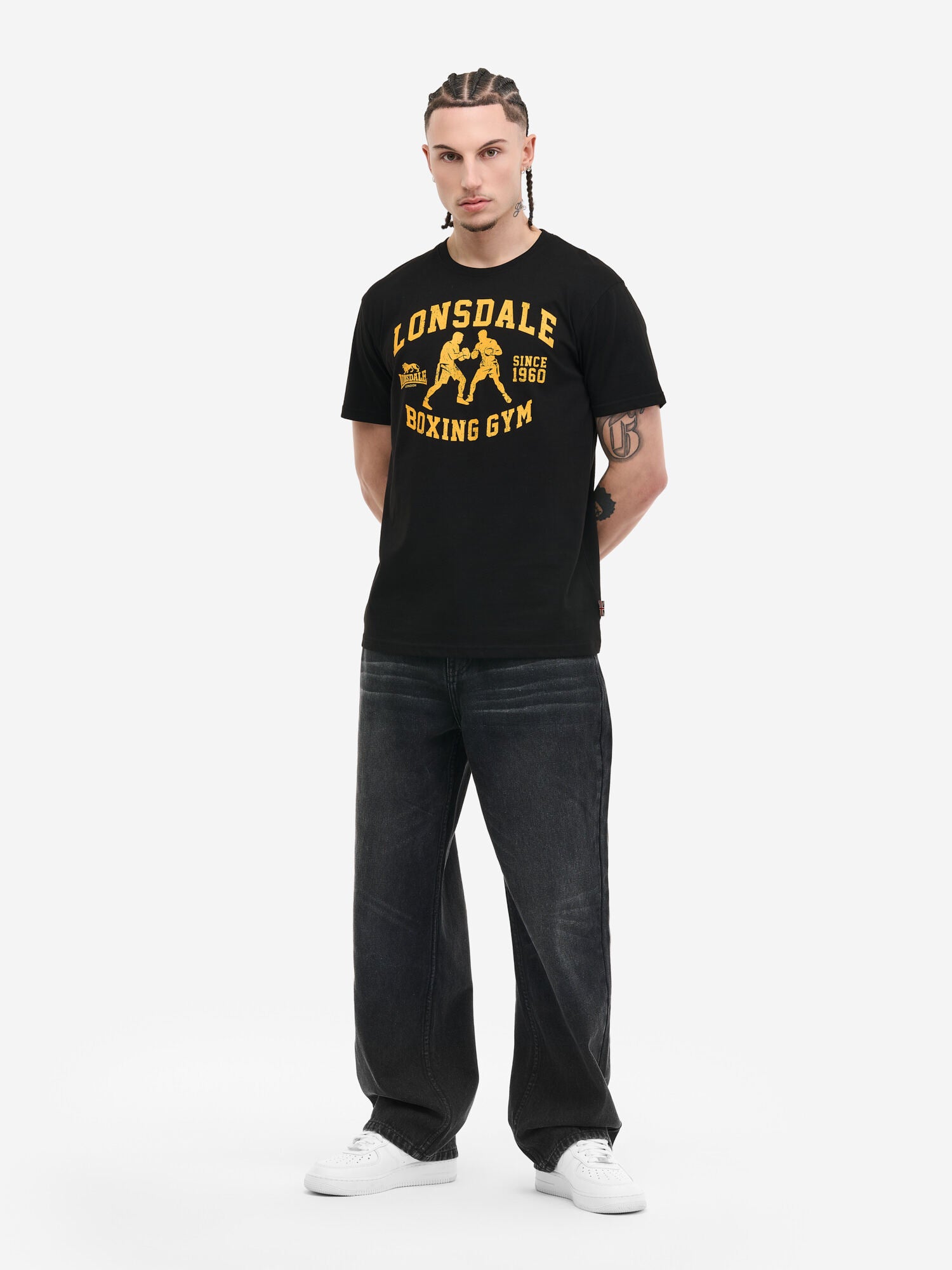  Футболка LONSDALE THEWLES, цвет Black 