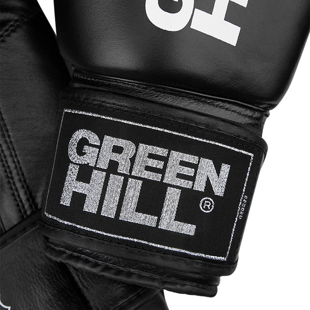  Боксерские перчатки GREEN HILL GYM черные 