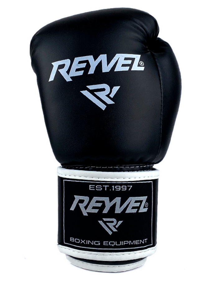  Боксерские перчатки Reyvel 80 черные 