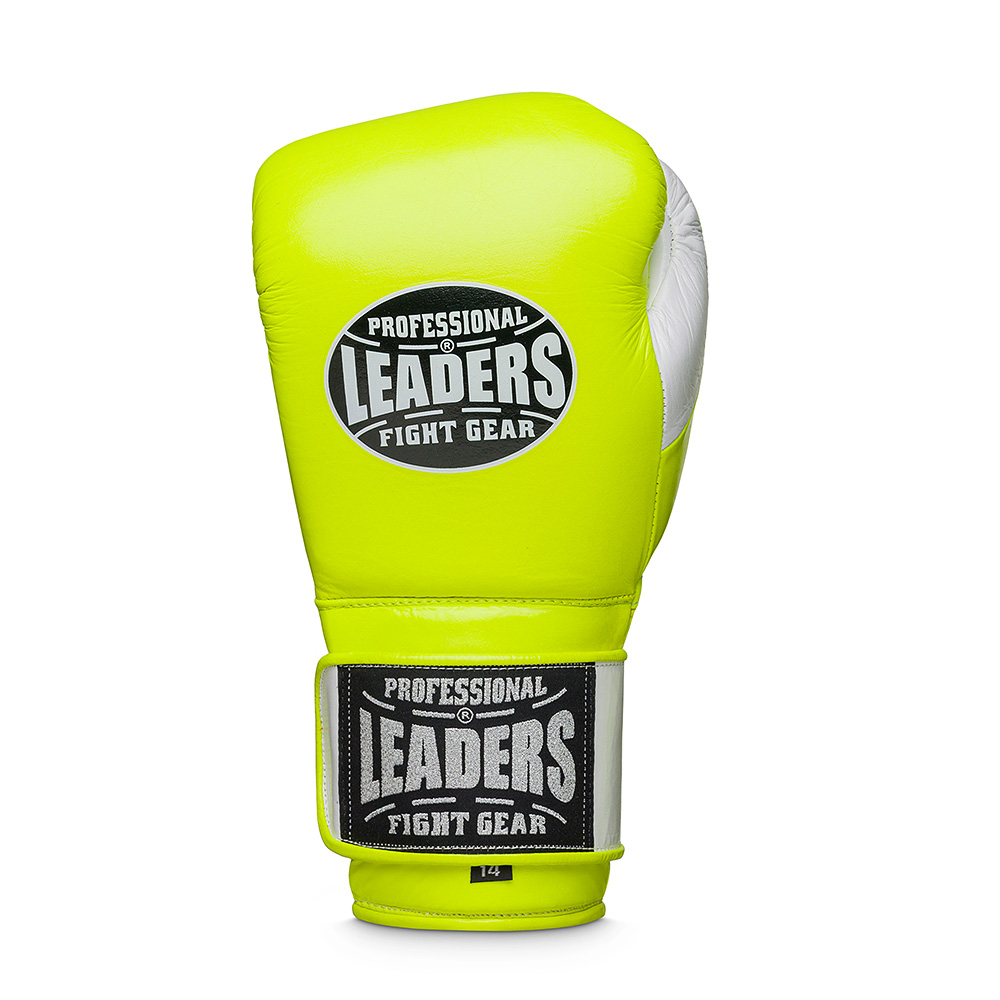  Перчатки боксерские LEADERS LS FANCY SOFT GN/WH 