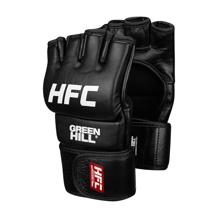  Перчатки для MMA HARDCORE Official черные 