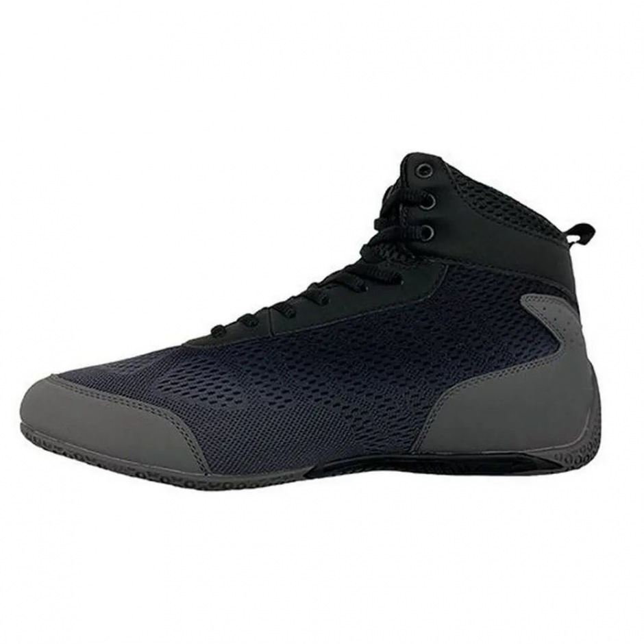  Боксерки Everlast Forceknit черно серые 