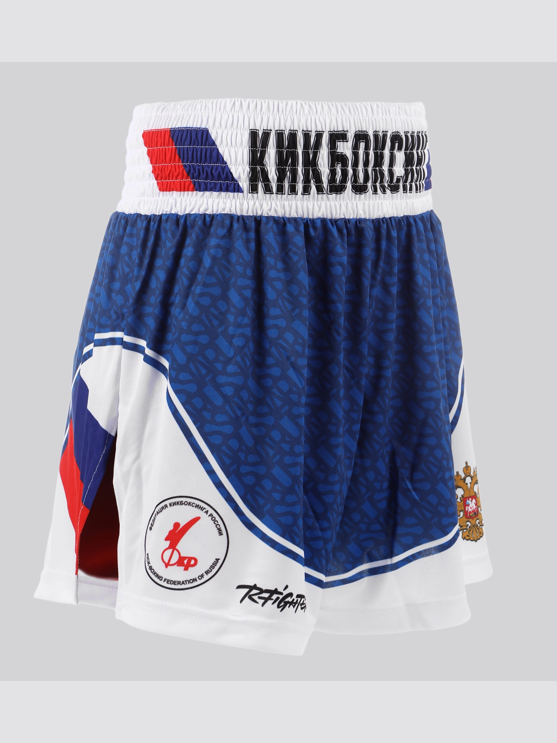 Шорты Кикбоксинг RFighter синие 