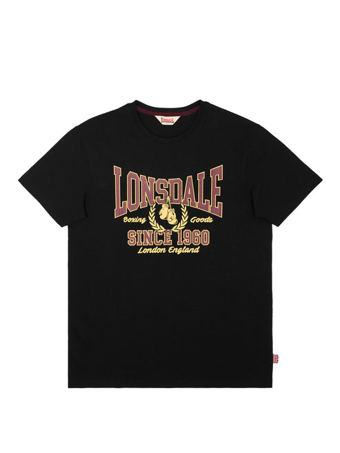  Футболка LONSDALE AYCLIFFE, цвет Black 
