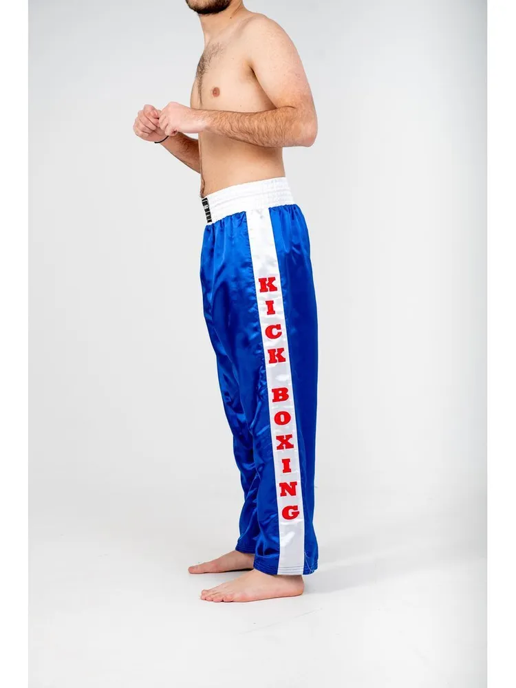  Брюки BoyBo для кикбоксинга синие 