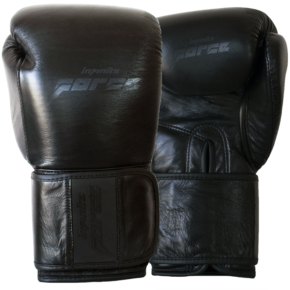  Боксерские перчатки Infinite Force Black Devil 3.0 черные  