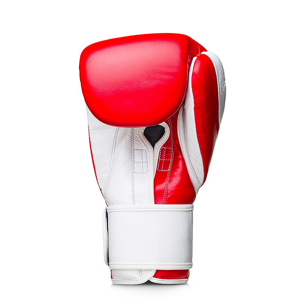 Перчатки боксерские LEADERS LS 2 RD/WH красные 