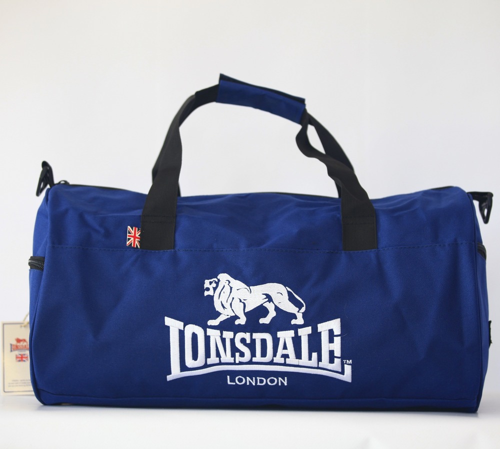  Сумка Lonsdale Barrel Bag 2 синяя 