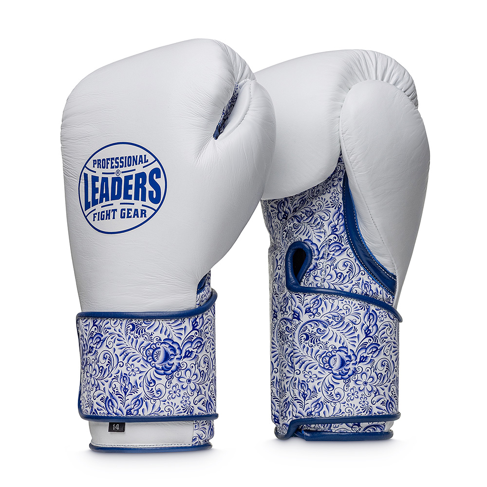  Перчатки боксерские LEADERS LS GZHEL 