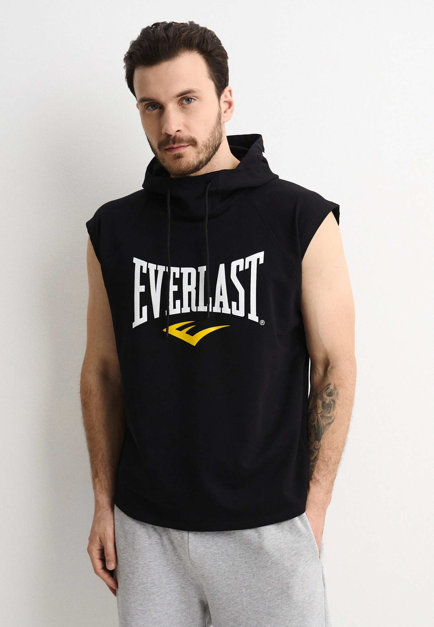  Худи без рукавов Everlast Old Classic черное 
