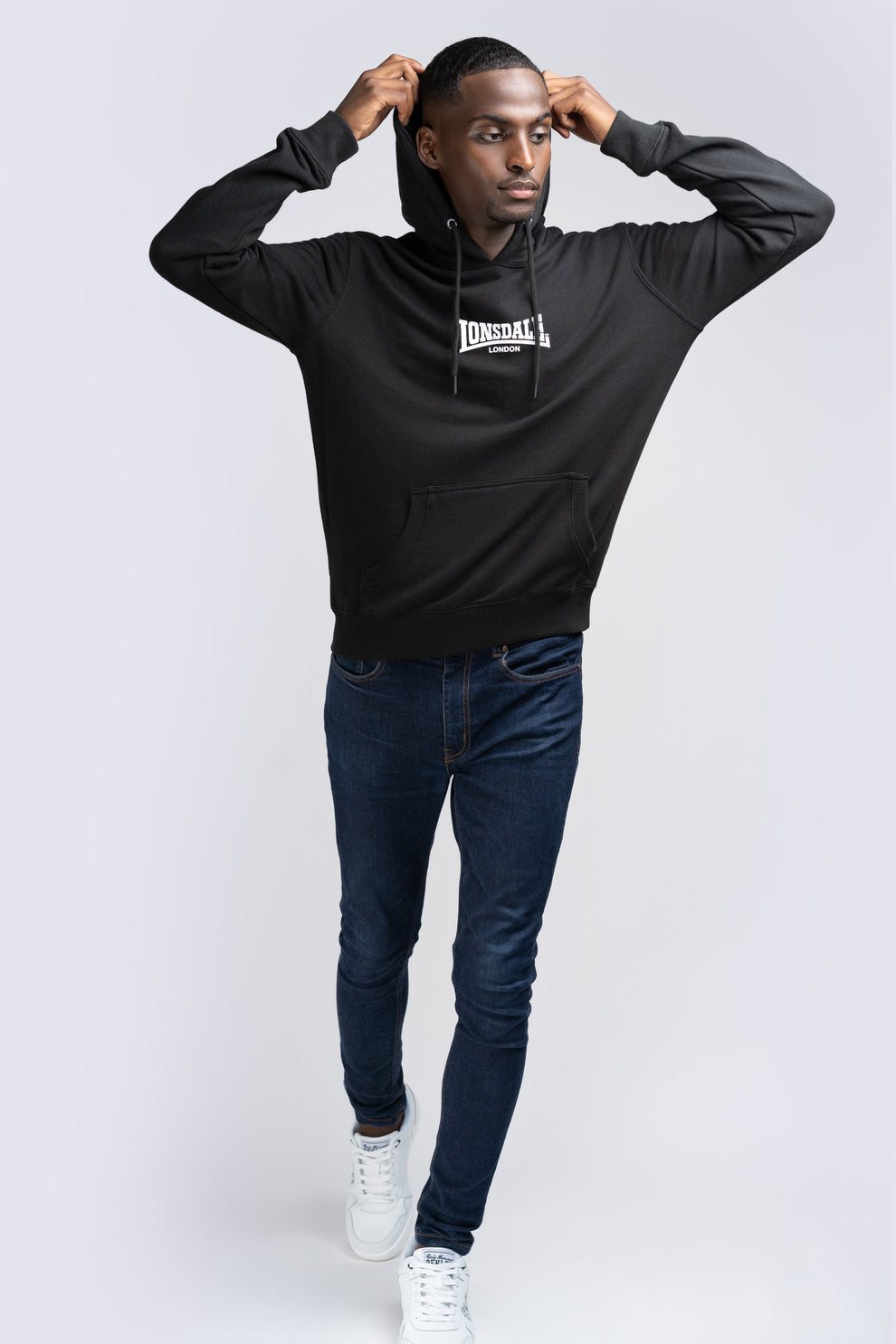  Худи LONSDALE BEETHAM Black 